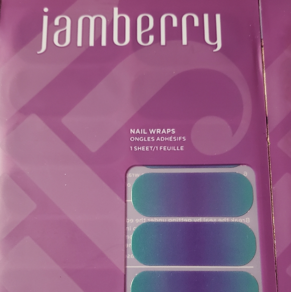 Jamberry turple ombre